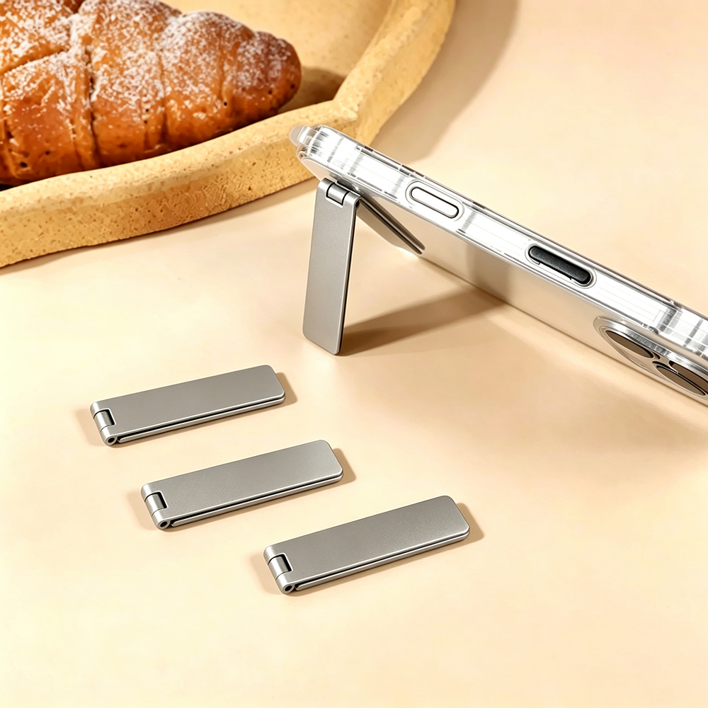 Travel Accessories Ideas - Metalen telefoonstandaard Ultradunne, onzichtbare mobiele telefoonhouder