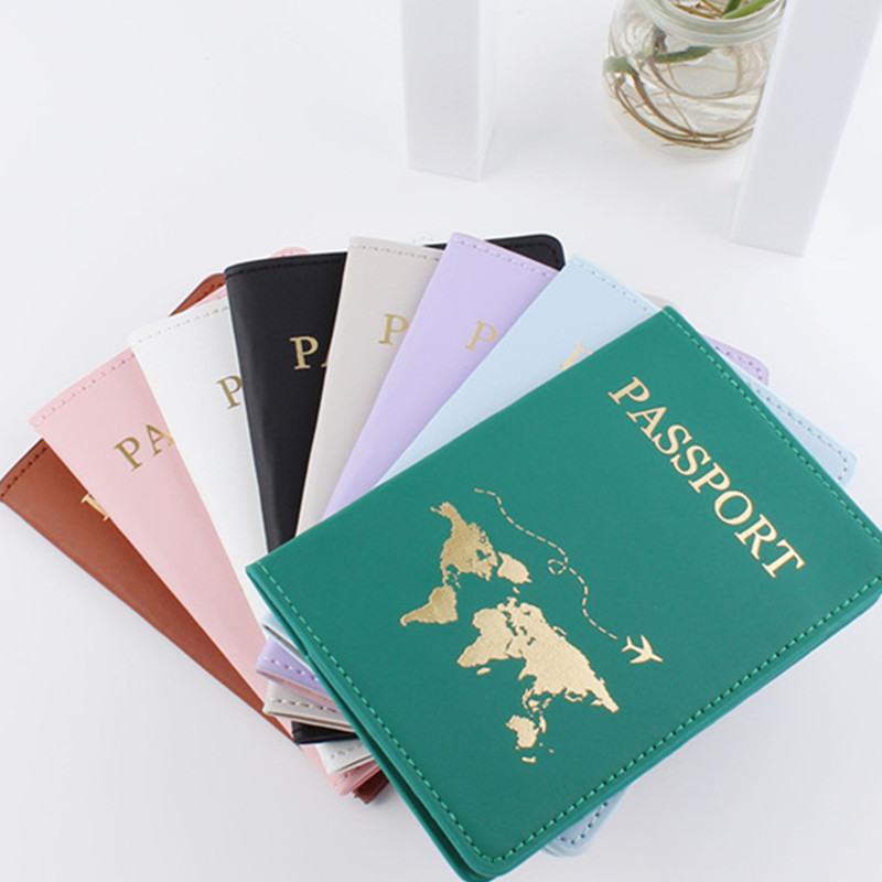 Travel Accessories Wallet - 1PCS PU lederen kaart paspoort beschermhoes