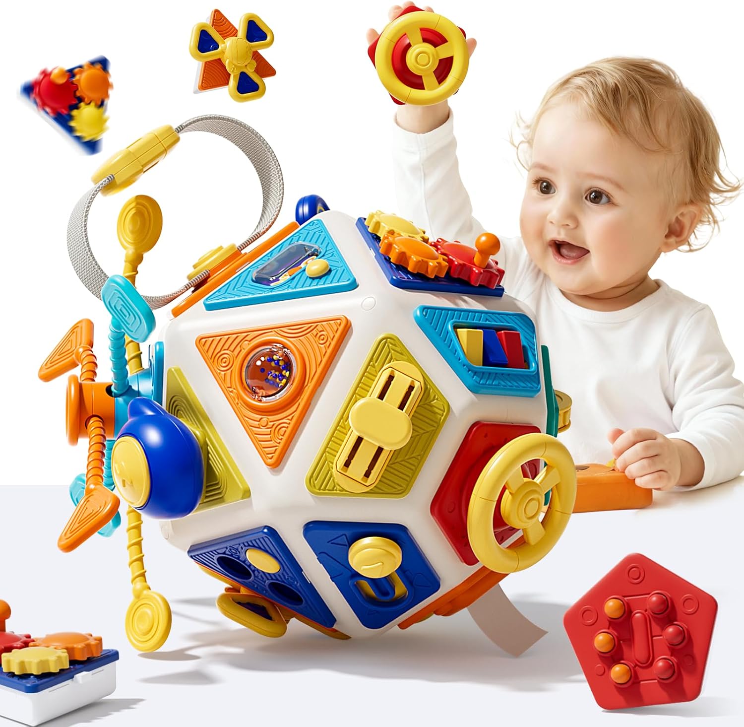 Travel Accessories Baby - Baby Busy Board Activiteitenkubus Speelgoed Montessori