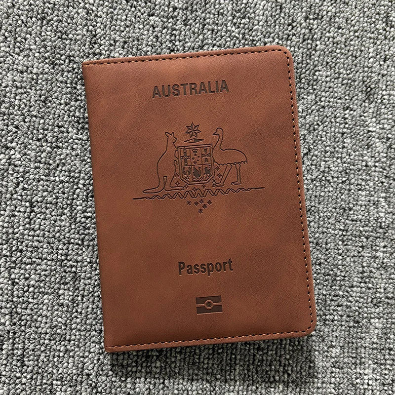 Travel Accessories Wallet - Australië Paspoorthoes Rfid Blokkerende Reisportemonnee Australische