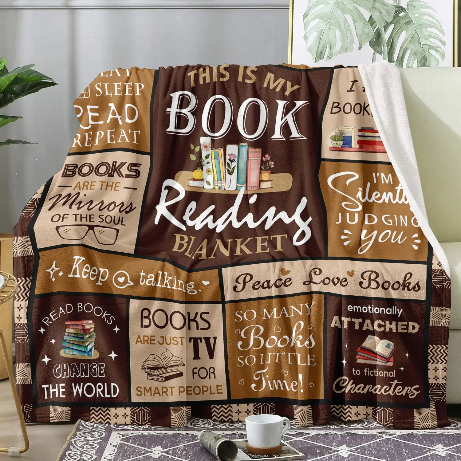 Travel Accessories Ideas - Geschenkdeken voor boekenliefhebbers – de beste
