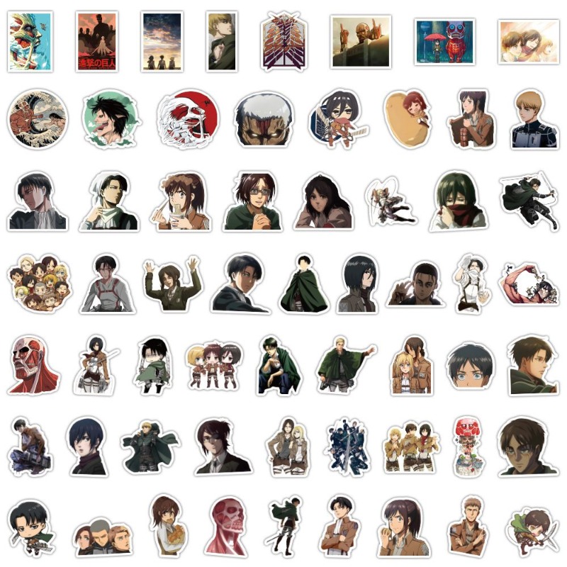 Luggage Cover Protector - 60 stuks Attack on Titan Anime
