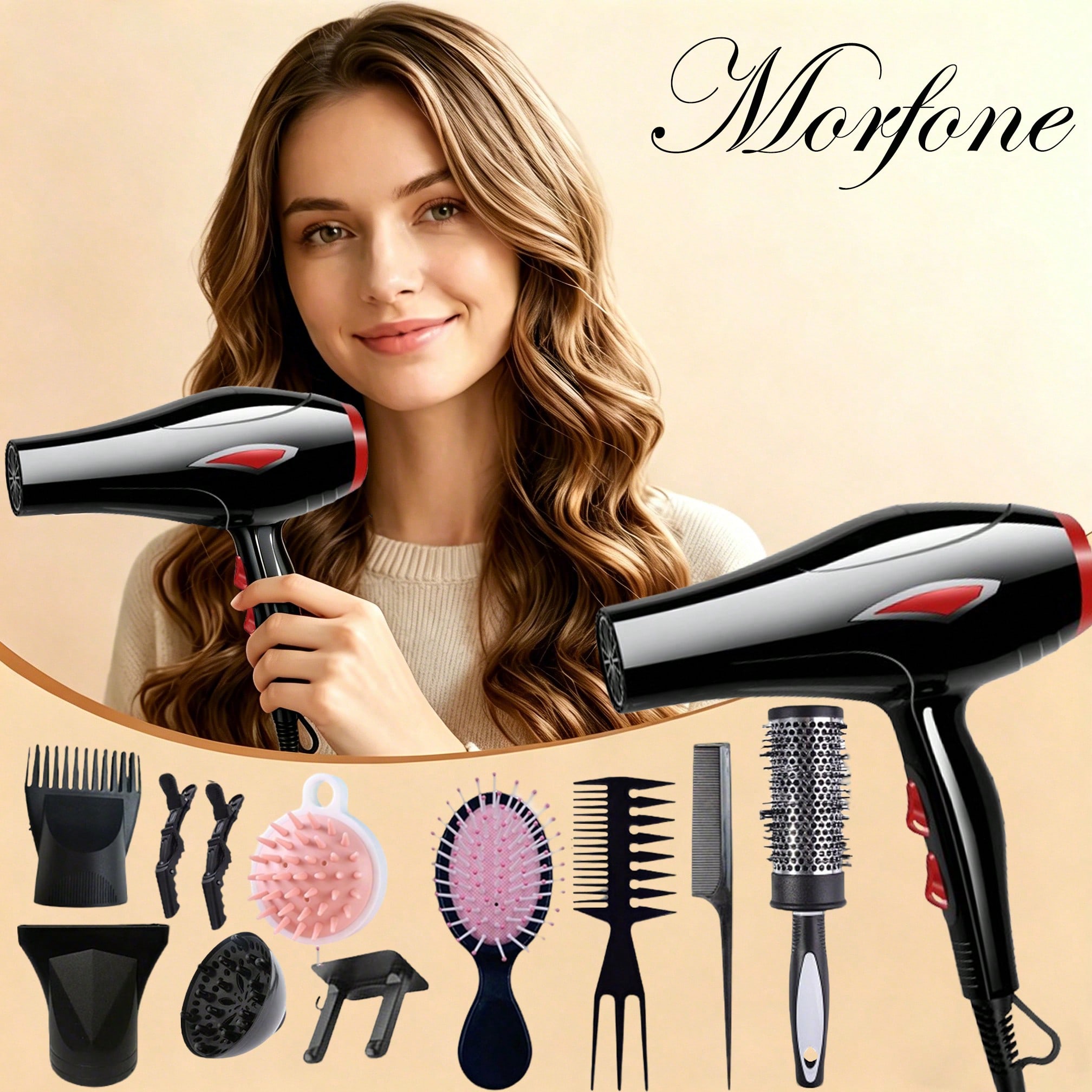 Travel Accessories As Gifts - All-in-one hoogwaardige professionele haardroger voor thuisgebruik.