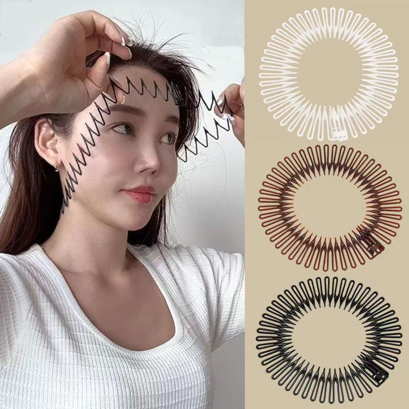 Travel Accessories Aesthetic - Plastic Volledige Cirkel Stretch Flexibele Kam