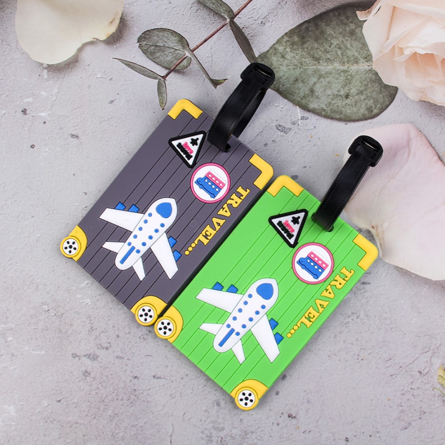 Zachte PVC bagagelabels Vliegt - Travel Accessories India recensie en prijs