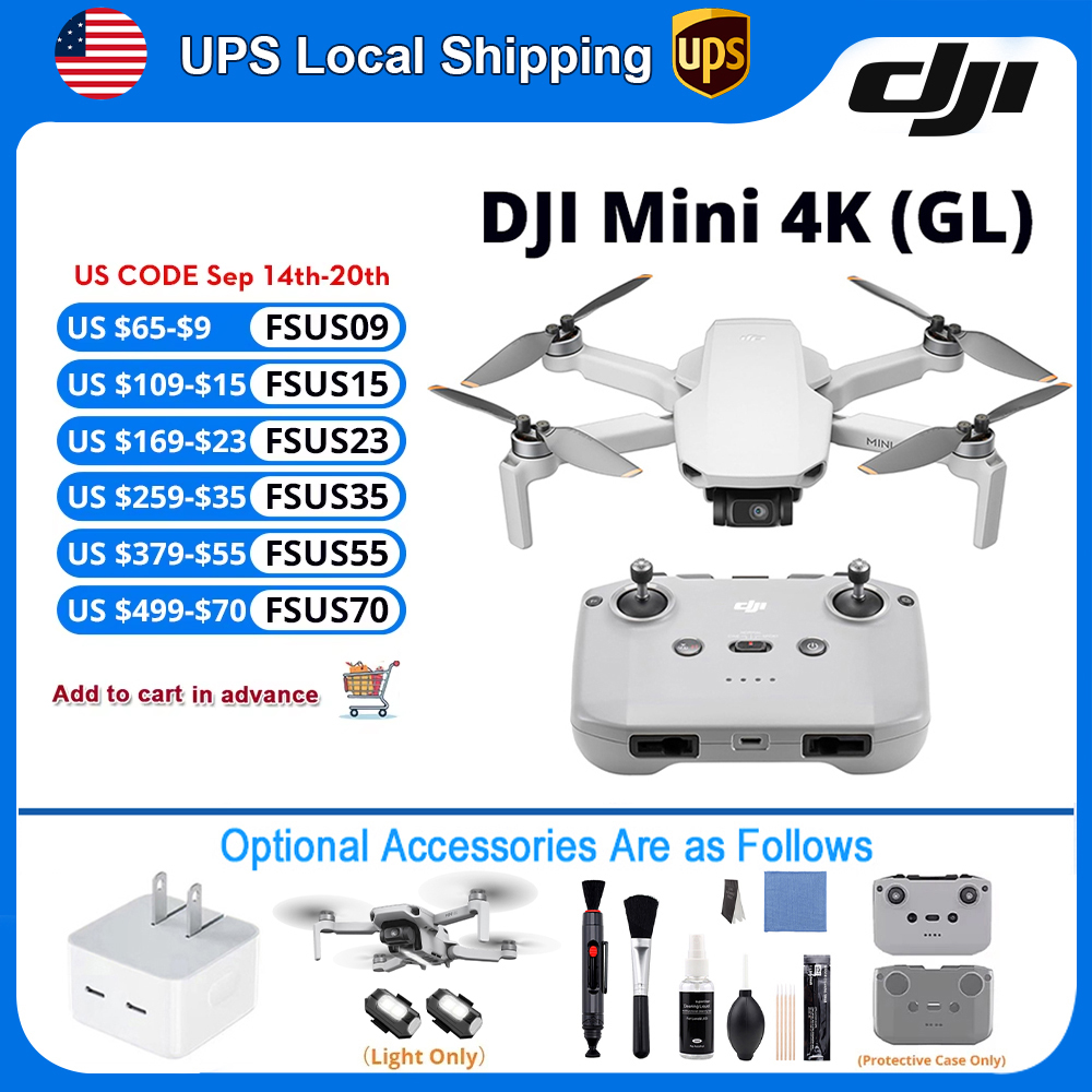 DJI Mini 4K-drone met optionel - Travel Accessories Long Flight recensie en prijs