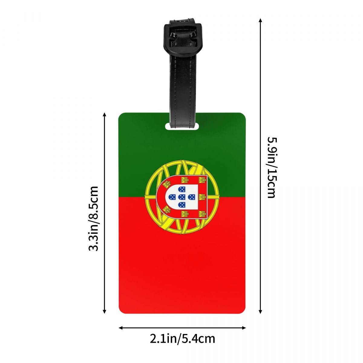 Vlag Van Portugal Bagagelabel  - Luggage Cover Protector recensie en prijs