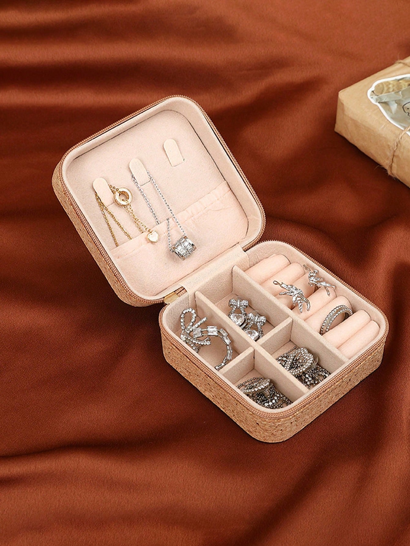 Vierkante vintage bohemien pat - Travel Accessories Jewelry recensie en prijs