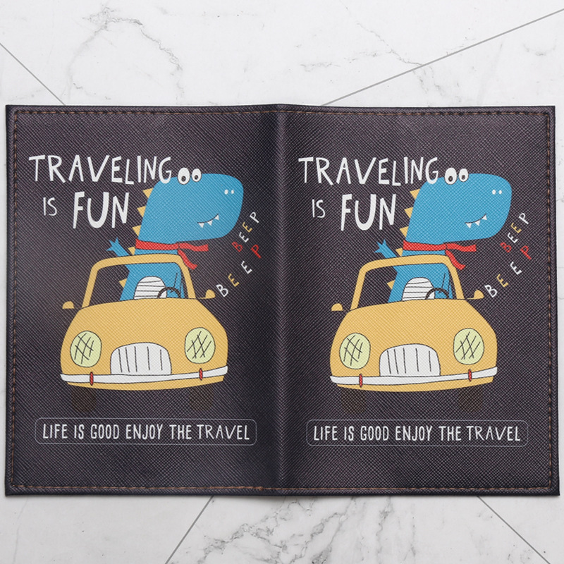 Cartoon Dinosaurus Bedrukt Pas - Travel Accessories Wallet recensie en prijs