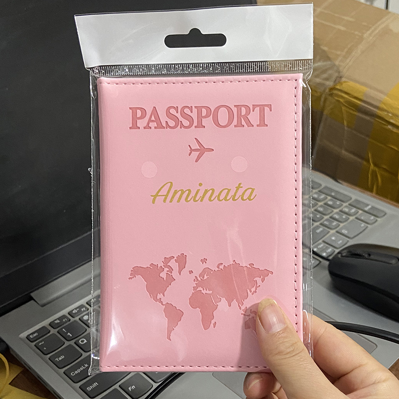 Aangepaste gouden kleur naam o - Travel Accessories Wallet recensie en prijs
