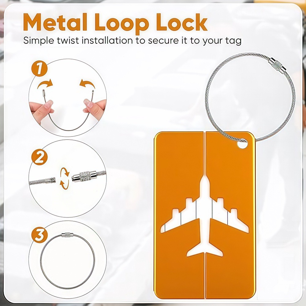 Aluminium Reisbagagelabel Hang - Travel Accessories India recensie en prijs