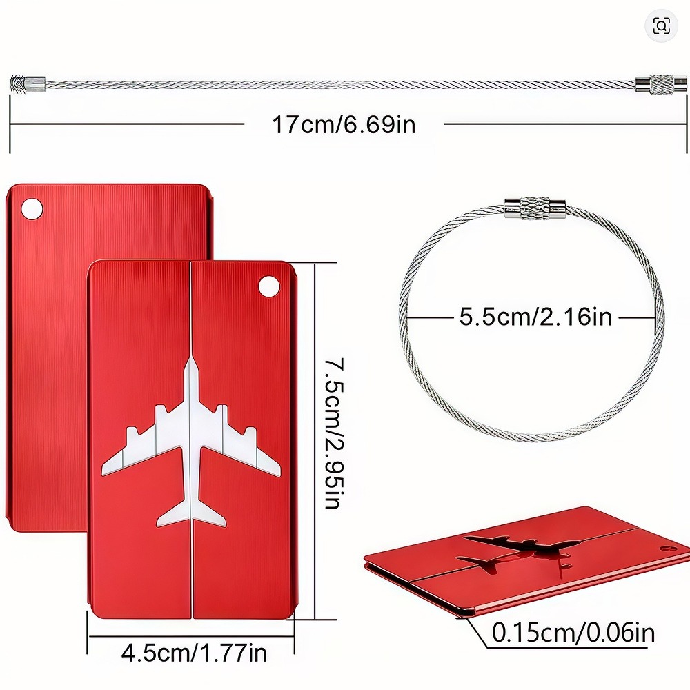 Aluminium Reisbagagelabel Hang - Travel Accessories India recensie en prijs