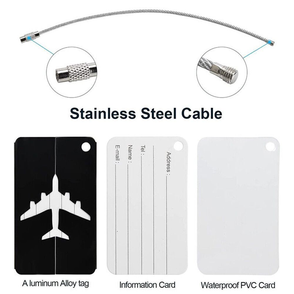 Aluminium Reisbagagelabels Her - Travel Accessories India recensie en prijs