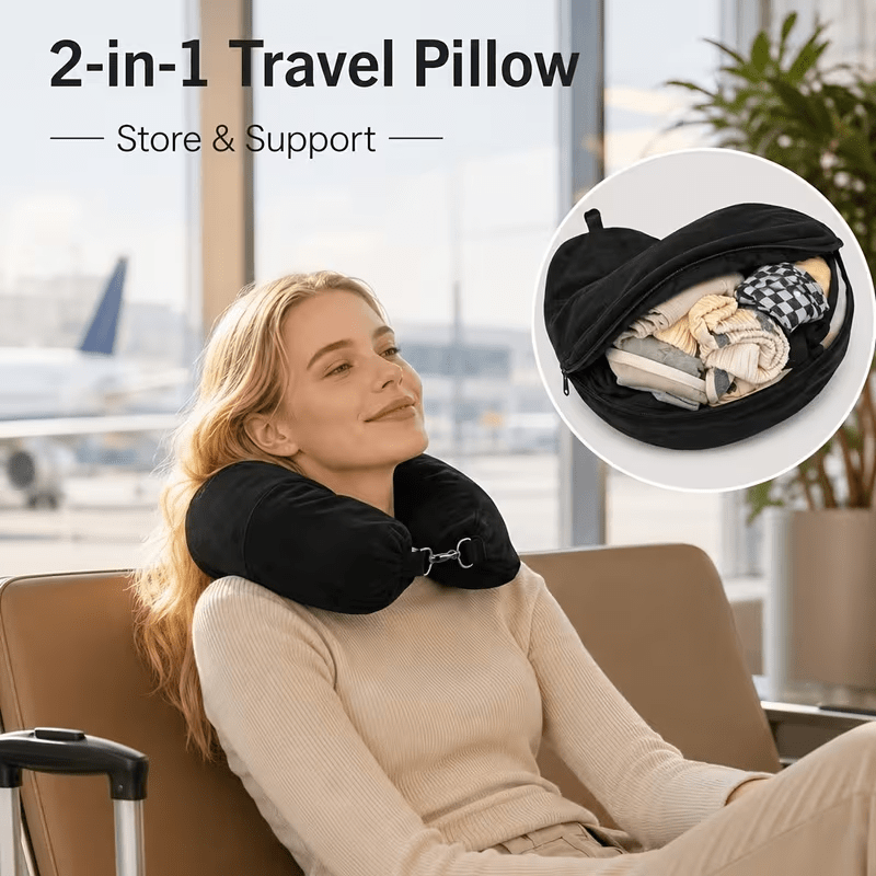 1 set U-vormige kussenslopen d - Travel Accessories Long Flight recensie en prijs